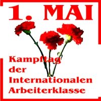 Bild: Banner, 1. Mai 2022 in Nürnberg: Zwei Mai-Demos, Zwei Maifeste!