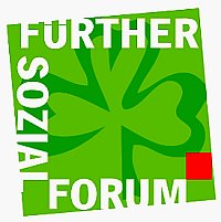 Logo Sozialforum: „Gemeinsam gegen Verdrängung und Mietenwahnsinn“