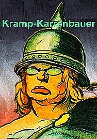 Karrikatur: Kramp-Karrenbauer