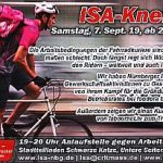 Postkarte zur ISA-Veranstaltung über die "Rider"