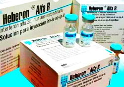 Bild: Kubanisches Medikament Heberon alfa b - Friedensnobelpreis für Kubas medizinische Henry-Reeve-Brigaden 