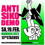 Banner: Anti Siko Demo München